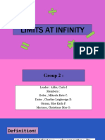 Limits at Infinity