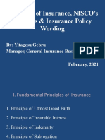 NISCO Insurance Principles and Policy Products