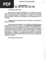 Agenda Licenciaturas - 2011-1
