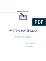 Writing Portfolio: Nguyen Mai Huyen