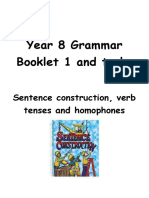 Burford Grammar Booklet Year 8 Term 1 May 2015