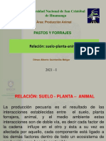 Relacion Suelo Planta Segunda Clase