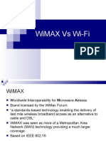 Wimax vs Wifi