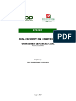 Coal Combustion Monitoring Report Unwashed Semi Rev02 08.24.2021