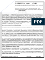 RE - Físico No. 11-00637-2021 - (119211) - Elaboró 119211 - POR EL CUAL SE OR