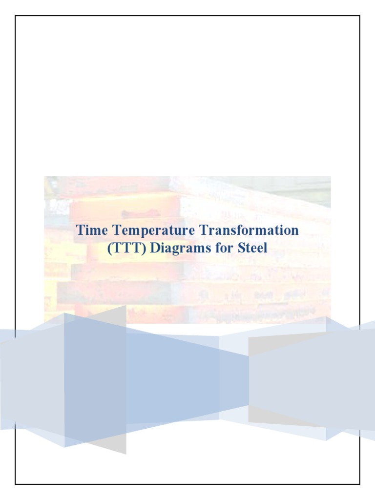 TTT Diagrams for Steel Explained | PDF | Heat Treating | Steel