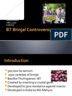 BT Brinjal Controversy