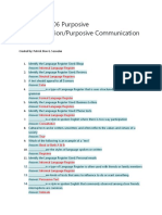 Purposive Communication 1 UGRD-GE6106