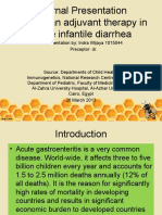 Journal Presentation Honey: An Adjuvant Therapy in Acute Infantile Diarrhea