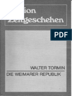 Walter Tormin, Die Weimarer Republik (1973)
