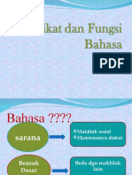 Hakikat Dan Fungsi Bahasa