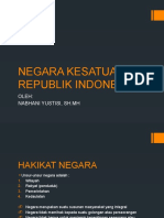 Negara Kesatuan Republik Indonesia. Kewarganegaraan - Materi 9 Nabhani Yustisi