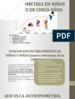 Antropometria en Menores de 5 Años