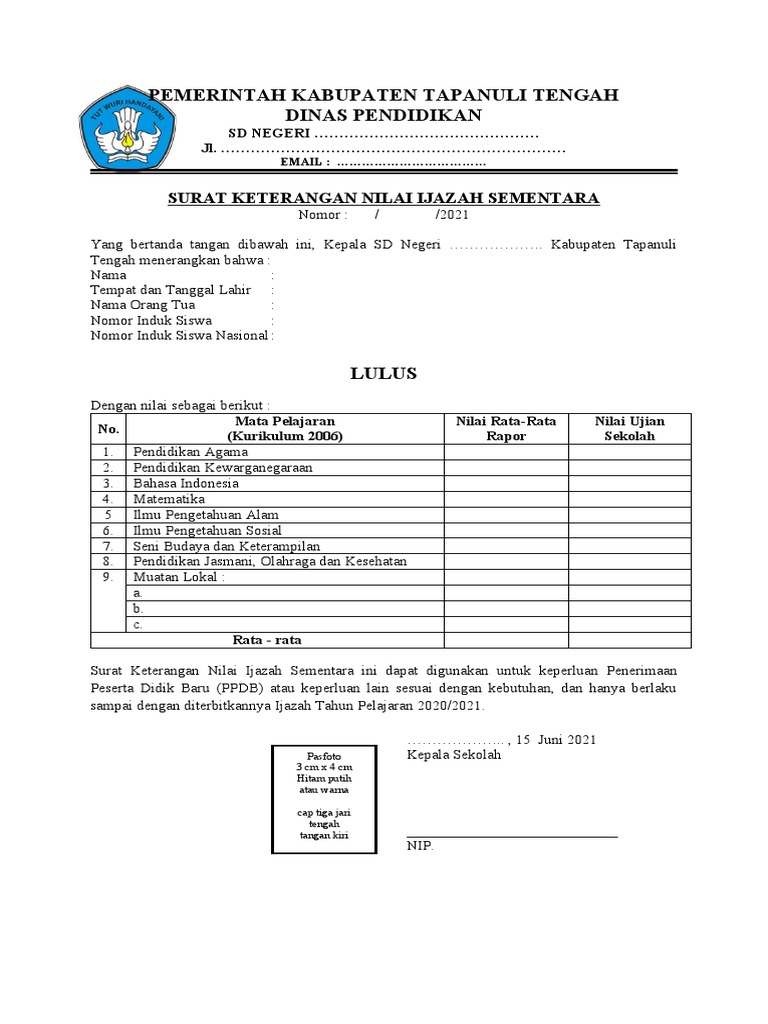 Format SHUN SD | PDF