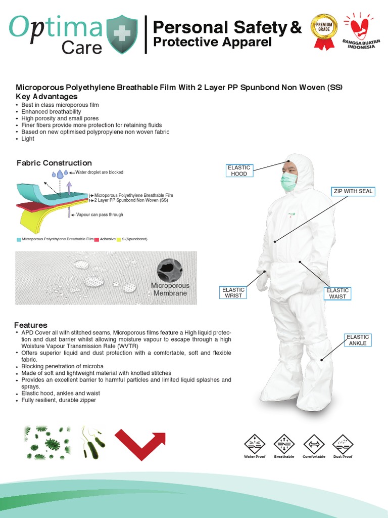 Technical Specifications and Instructions for Use of Microporous