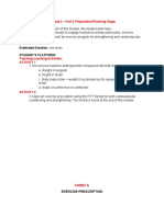 Module 3 - Part 2 Preparation/Planning Stage Outcomes:: Estimated Duration: One Week Student'S Platform