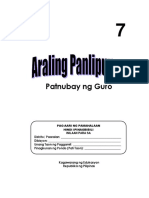 TG - Araling Panlipunan 7