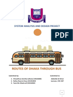 Routes of Dhaka Through Bus