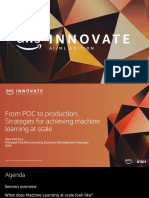 BDM4 - From POC To Production Strategies For Achieving Machine Learning at Scale