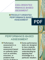 Product-Oriented Performance-Based Assessment