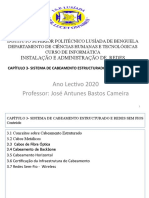 Capítulo 3-Sistema de Cabeamento Estructurado e Redes Sem Fios