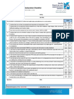 Form Covid-19 Employee Checklist v1