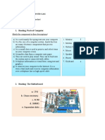 Reading: Parts of Computer: Quiz 1 English For Computer Class Name: Class