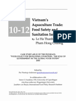 Vietnam's Aquaculture Trade: Food Safety and Sanitation Issues
