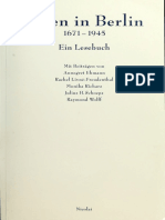 Annegret Ehmann, Rachel Livné-Freudenthal, Et Al., Juden in Berlin 1671-1945. Ein Lesebuch (1988)