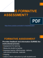 What Is Formative Assessment
