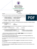 Fil8 - Q1 - Ikaapat Na Lagumang Pagsusulit