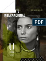 Mestrado Internacional - Universidade de Lisboa