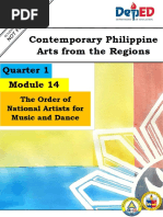 Contemporary Philippine Arts From The Regions: Quarter 1