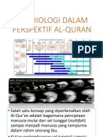 Embriologi Dalam Perspektif Al-Quran