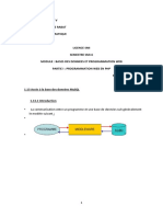 1.8-Accès Aux Bases Des Données Via PHP