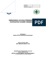 Kerangka Acuan Peningkatan Kapasitas Kader Kesehatan