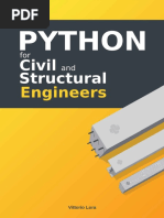 Vittorio Lora Python For Civil and Structural Engineers Amazoncom 2019 PDF Free