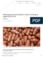 Molnupiravir_ First pill to treat Covid gets approval in UK - BBC News