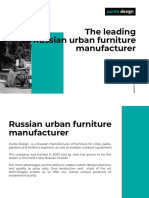 Russian urban furniture manufacturer Punto Design