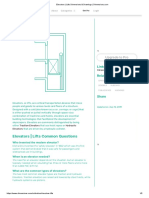 Elevators - Lifts Dimensions & Drawings