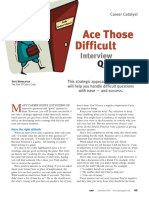 Ace Those Difficult: Questions