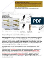 Komponen Dan Peralatan Instalasi