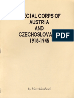 Roubicek M., Special Corps of Austria and Czechoslovakia 1918-1945