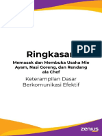 Ringkasan: Keterampilan Dasar Berkomunikasi Efektif