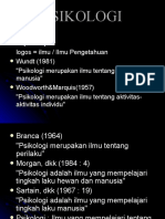 1. Konsep Dasar Psikologi