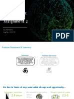 Management Consulting Assignment 2: By: Abhilasha Reg No: 0322/57