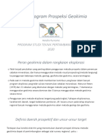 Desain Program Prospek Geokimia 2021