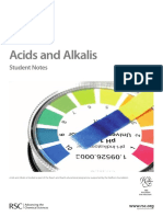 Acids and Alkalis-Studentpack