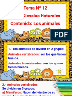 Tema 12 Los Animales