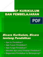 Konsep Kurikulum Dan Pembelajaran